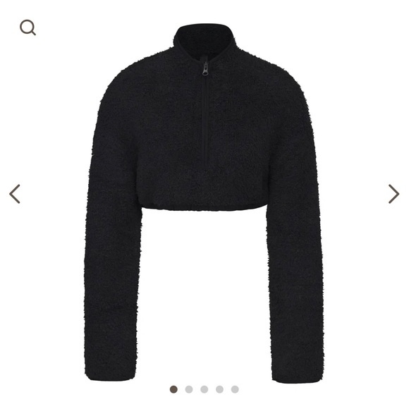 SKIMS Sweaters - SKIMS COZY KNIT CROPPED PULLOVER